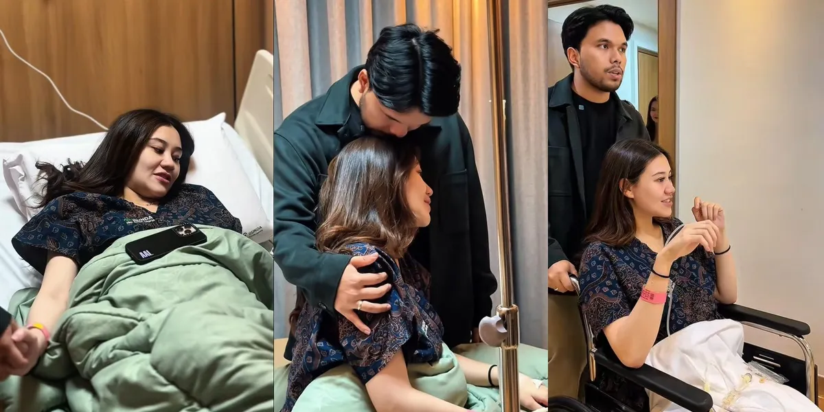 9 Moments of Aaliyah Massaid Giving Birth, Thariq Halilintar Became an Attentive Husband from the Start