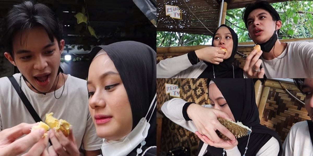 9 Photos of Dinda Hauw Craving Durian During Pregnancy, Enjoying it with Rey Mbayang - With Doctor's Permission