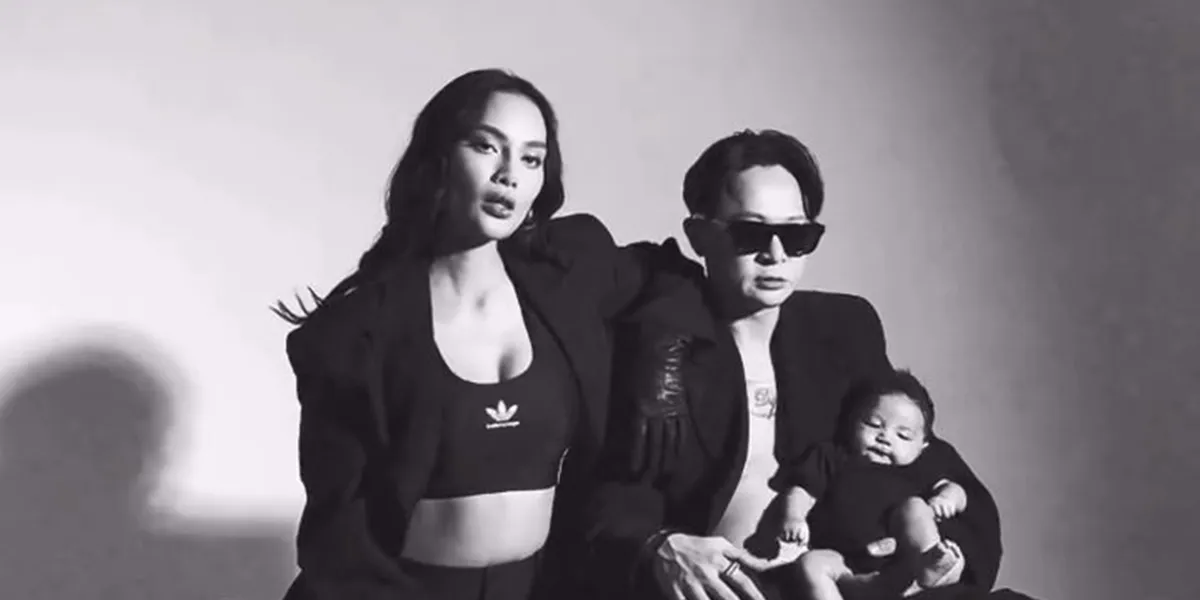 9 Photos of Erika Carlina Doing a Photoshoot with Baby Andrew and DJ Bravy, Swag