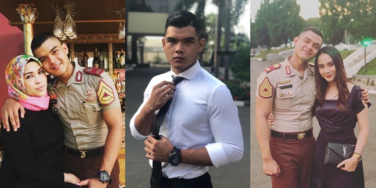 9 Handsome Portraits of Ratna Galih's Brother, a Police Applied Bachelor who is Handsome and Muscular
