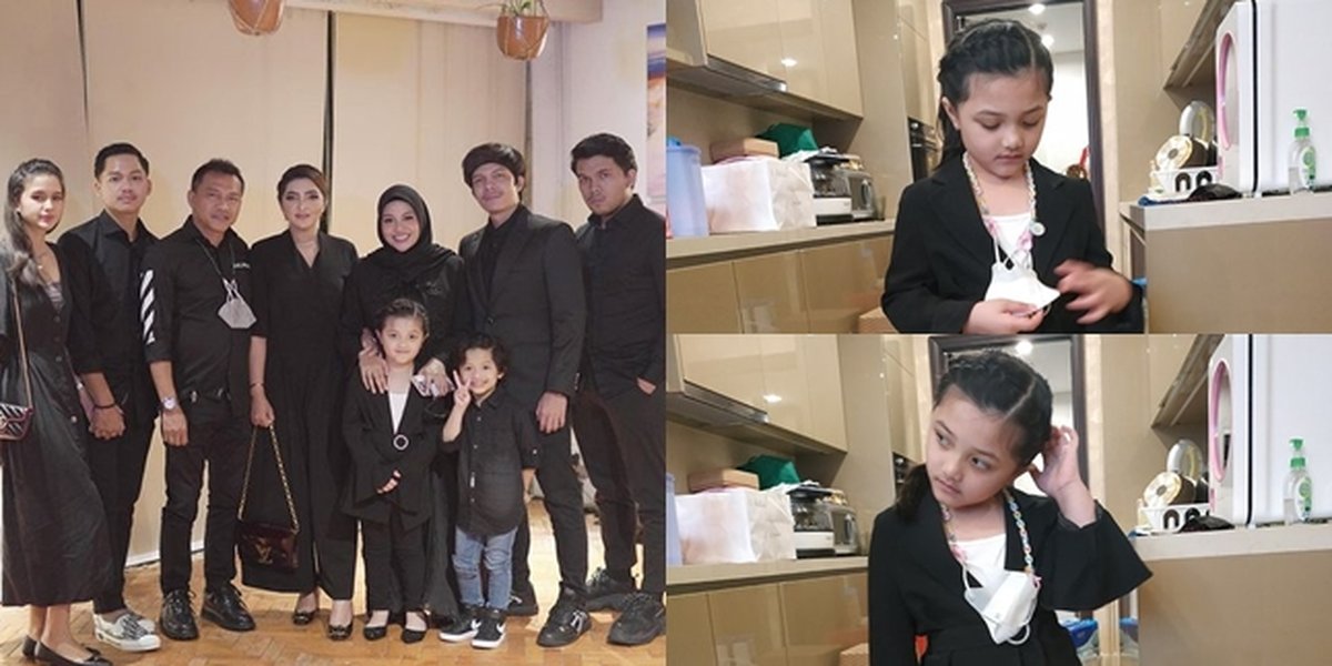 9 Potret Gaya Arsy Hermansyah at Azriel's Birthday that Makes Netizens Adore, Wearing Blazer Similar to Young CEO