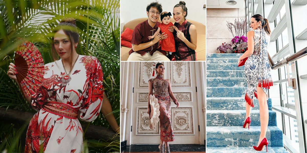 9 Portraits of Elegant Styles of Celebrities in the Country on Chinese New Year Moments, Wulan Guritno to Nia Ramadhani's Long Legs Become the Spotlight