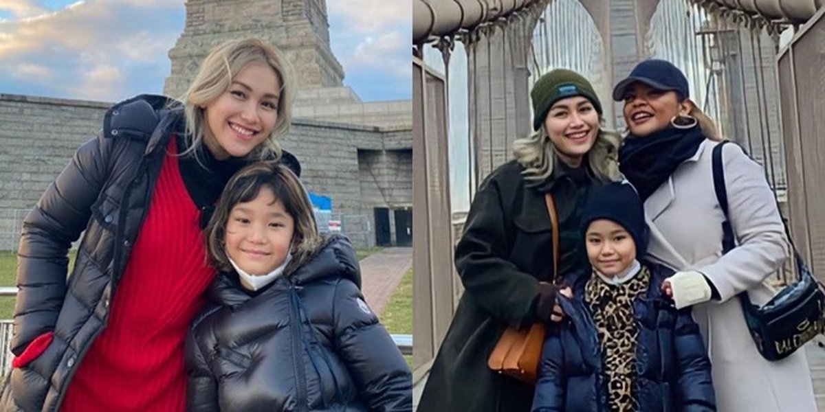 9 Stylish Photos of Ayu Ting Ting's Fashionable Style During Vacation in America, Beautifully Called Eonnie Korea - Carrying a Bag Worth Two Motorcycles