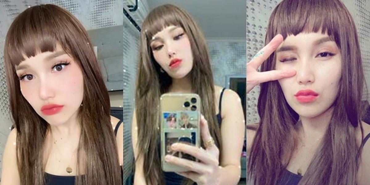 9 Portraits of Ayu Ting Ting's New Hairstyle with Bangs, Still Suitable for Teenagers - Said to Resemble Korean Stars