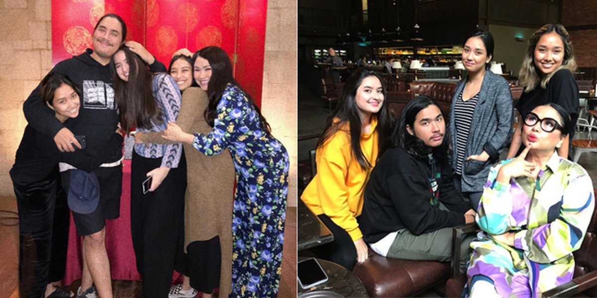 9 Photos of Titi DJ's Children's Togetherness, So Compact - Staying Warm and Harmonious Despite Having Different Fathers
