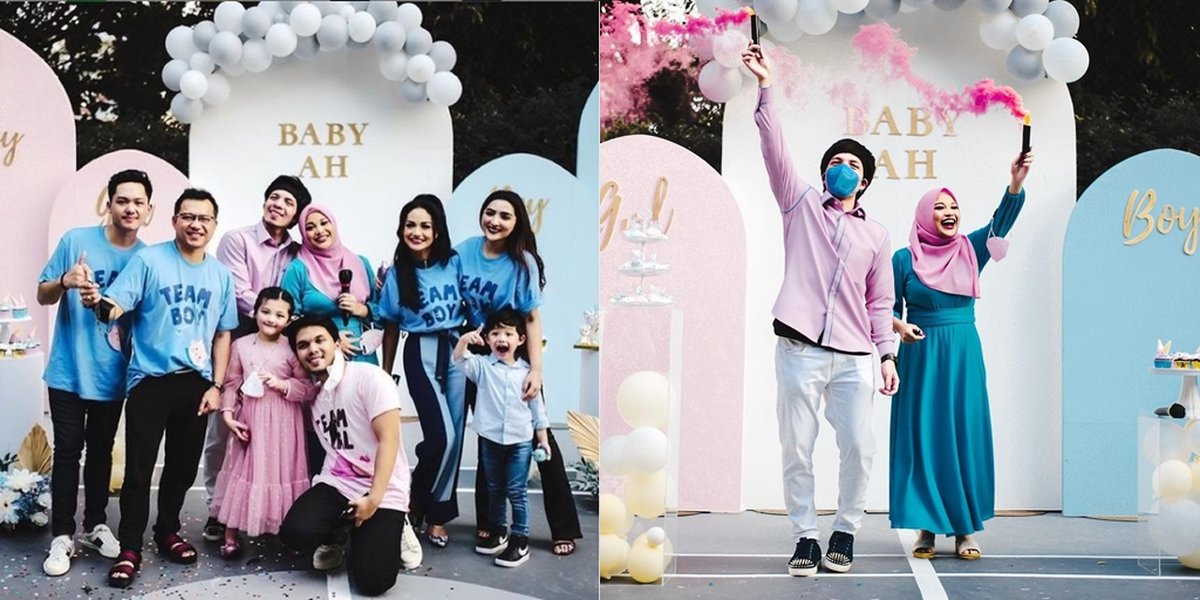 9 Photos of the Fun of Aurel Hermansyah and Atta Halilintar's Gender Reveal Event, Enlivened by Anang Hermansyah's Family and Attended by Krisdayanti
