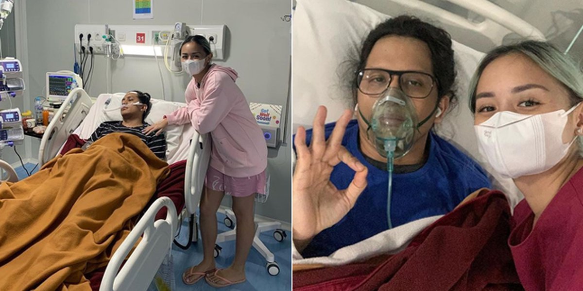 9 Latest Photos of Joanna Alexandra's Husband's Condition After Being Declared Positive for Covid, Transferred to ICU - Needs Oxygen Assistance