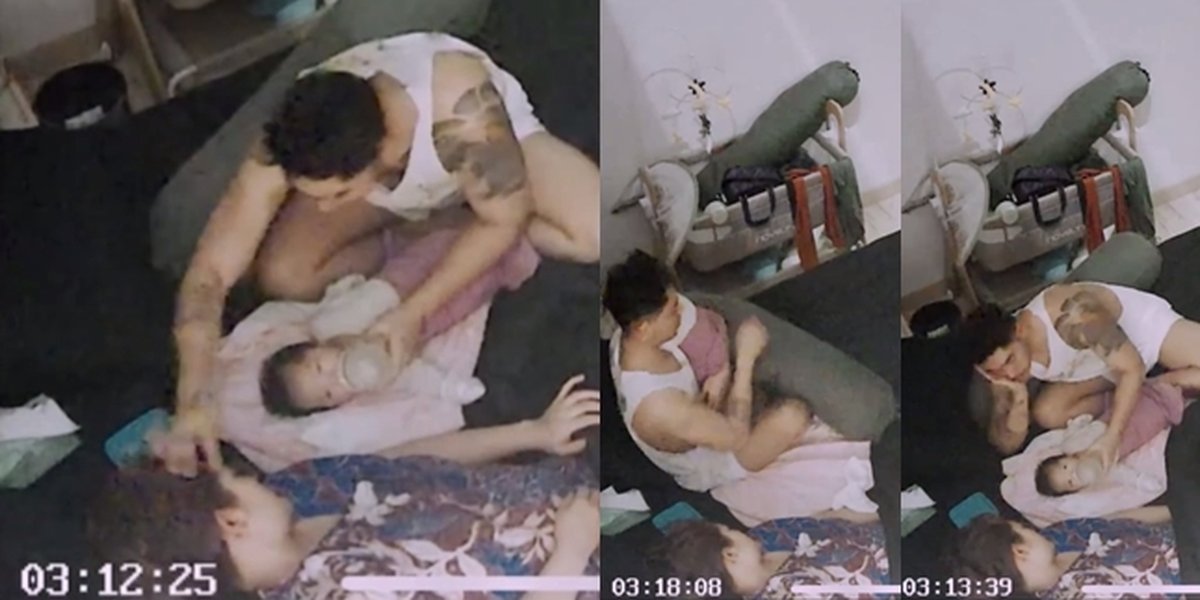 9 Portraits of Krisjiana Changing Diapers - Putting the Baby to Sleep at 3 AM and Letting Sibad Rest, Harvesting Netizens' Praises