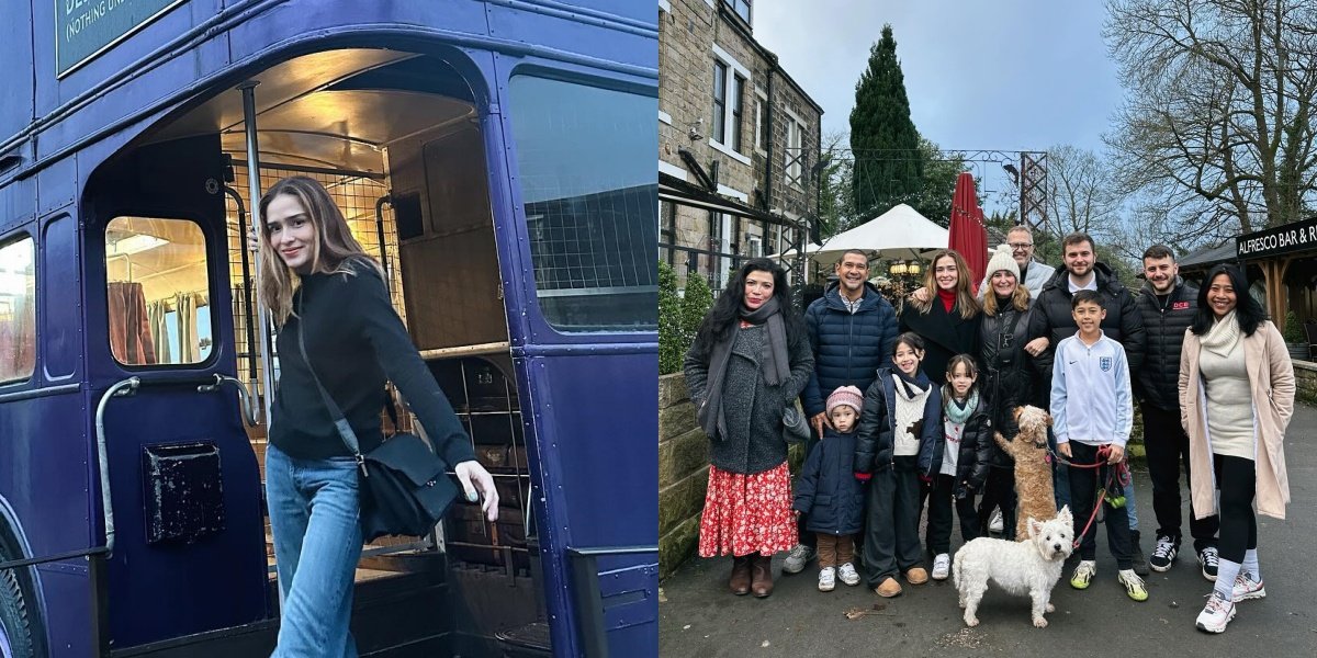 9 Photos of Yasmine Wildblood's Family Vacation in England, Her Children Look Like Locals