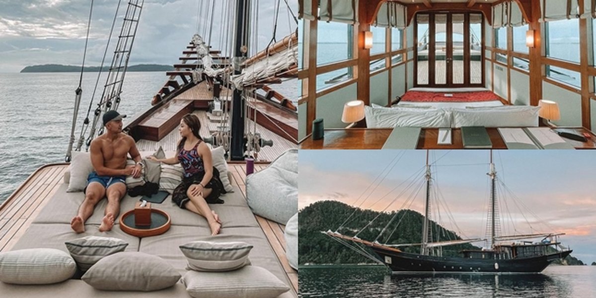 9 Potraits of Nikita Willy and Indra Priawan's Vacation in Raja Ampat, Sailing on a Pinisi Ship - 5-Star Hotel Equivalent Facilities