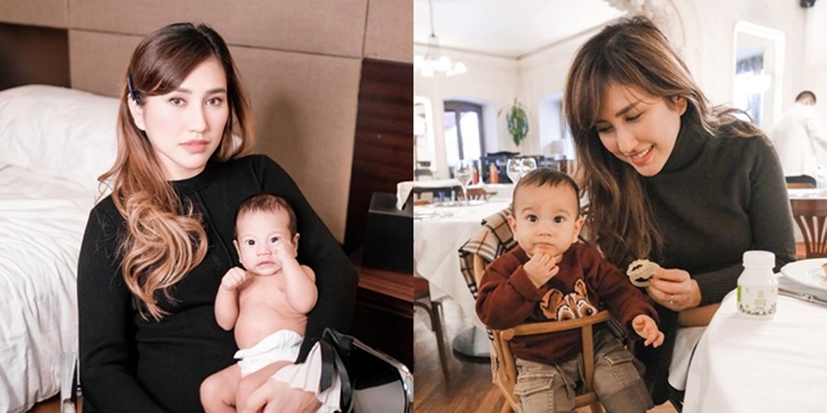 9 Portraits of Louise Anastasya While Taking Care of Her First Child, Hot Mama Whose Beauty Never Fades - Still Like a Teenager Despite Being 39 Years Old