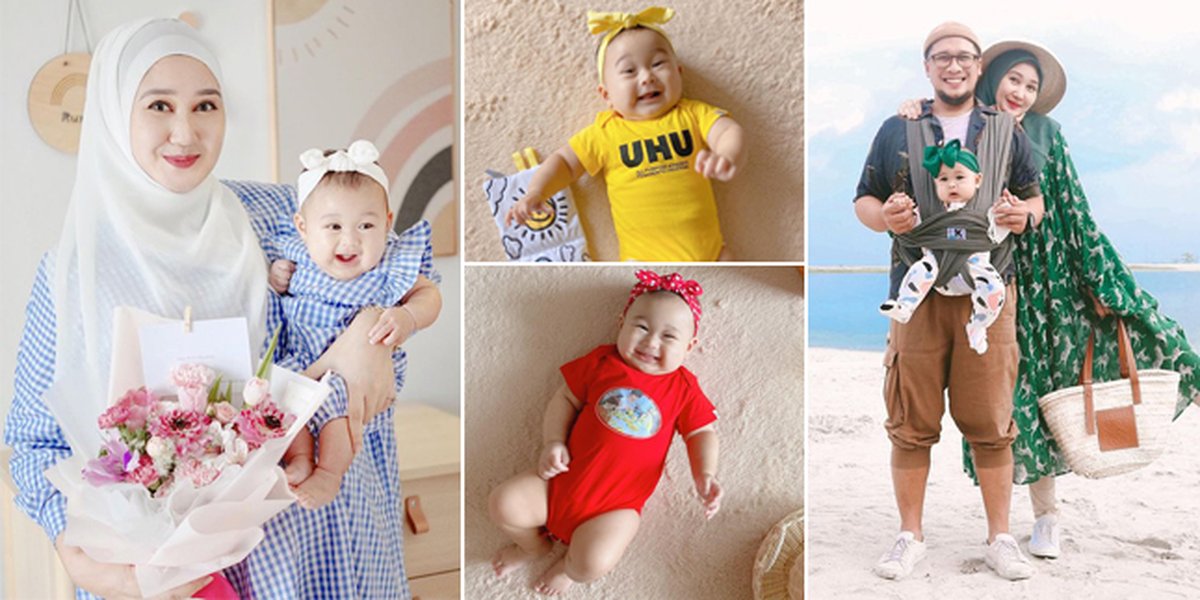 9 Cute Photos of Baby Rumi, the Beautiful and Adorable Daughter of Dian Pelangi Since Birth