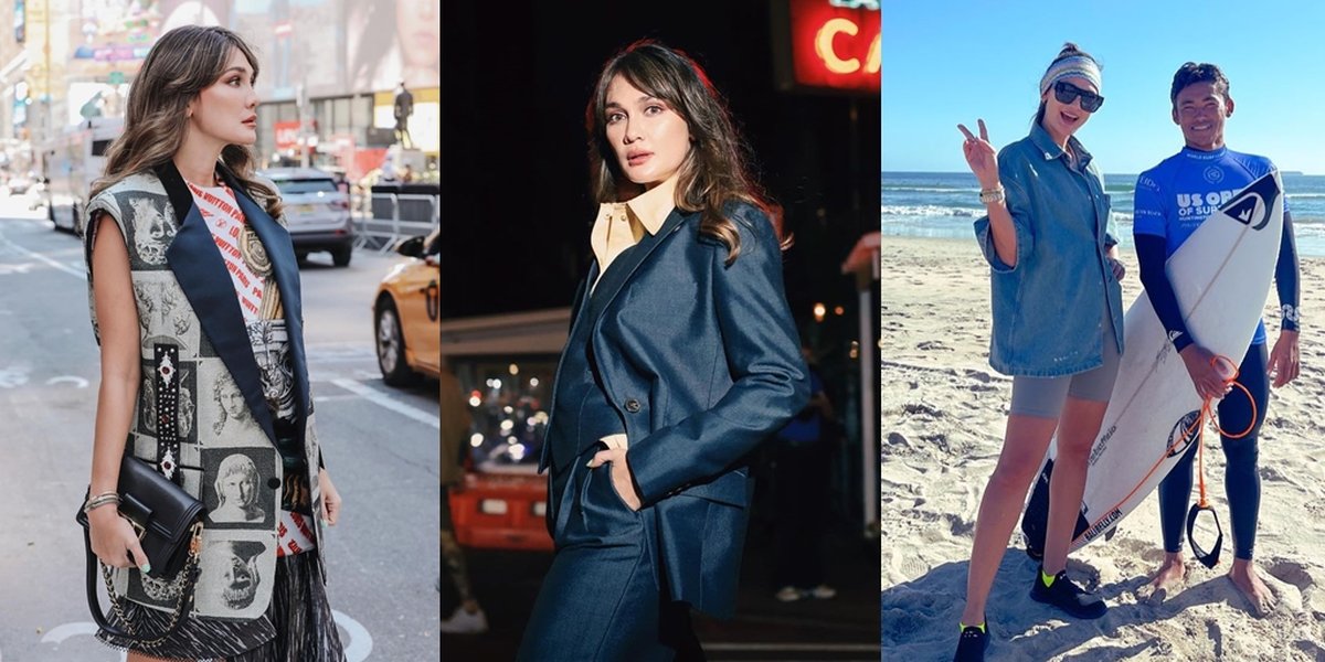 9 Photos of Luna Maya in America, Exploring Mountains to Beaches - Photoshoot in New York