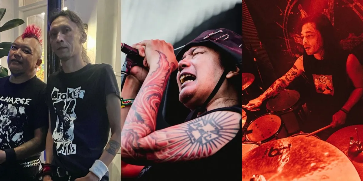 9 Portraits of Indonesian Musicians with Tattoos of Their Own Band Logo or Name