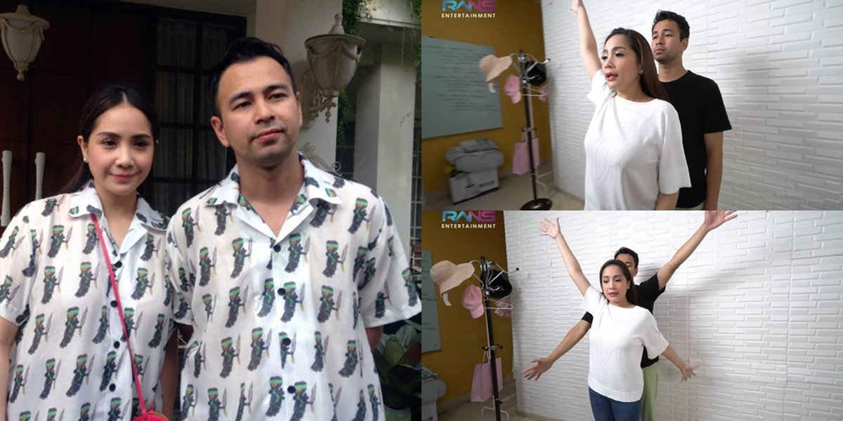 9 Photos of Nagita Slavina Making TikTok with Raffi Ahmad, Initially Failed and Finally Successfully Coordinated to Hug Affectionately