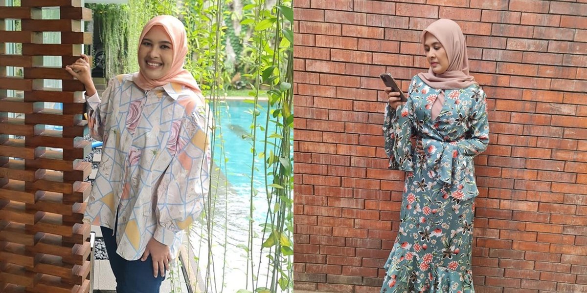 9 Potraits of Najelaa Shihab, Najwa Shihab's Sister, who is Not Highlighted, Beautiful with Hijab and Motherly - Founder of Various Educational Communities