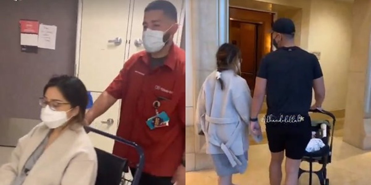 9 Portraits of Nikita Willy and Baby Izz Returning Home from the Hospital 3 Days After Giving Birth, Ready to Take Care of the Child Without a Babysitter