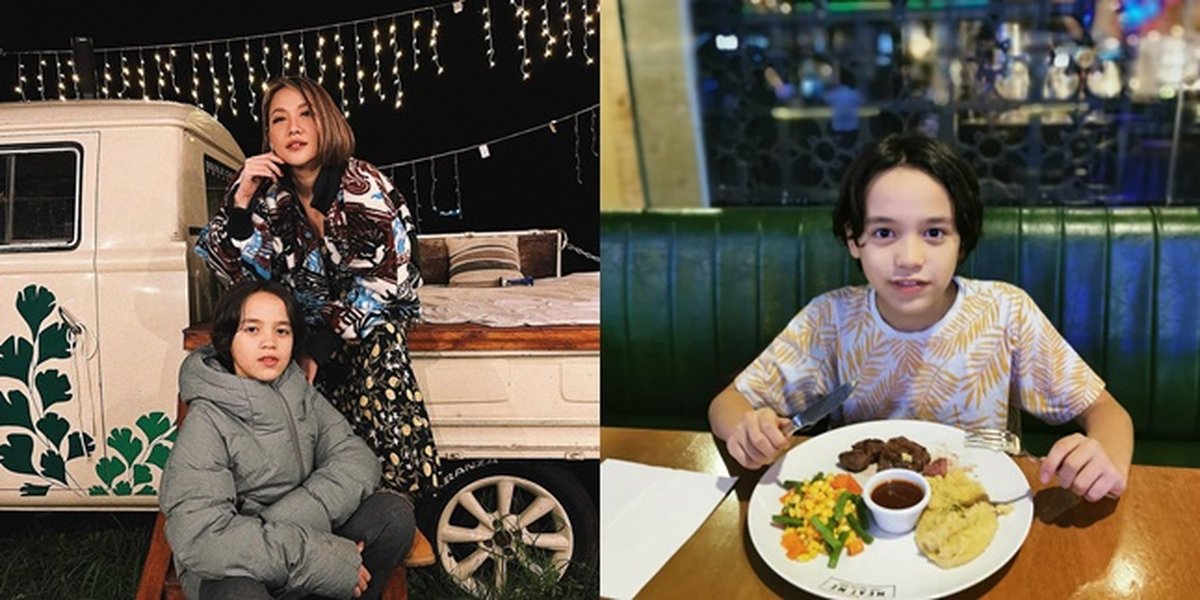 9 Pictures of Noah, Bunga Citra Lestari's Son, who is Getting Handsome at the Age of 11, His Smile Looks Just Like Ashraf Sinclair
