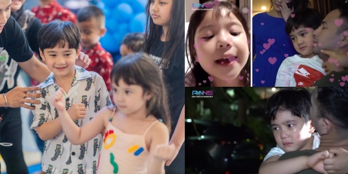 9 Photos of Rafathar Sad Until Crying Pranked by Raffi Ahmad, Gempi Also Involved!