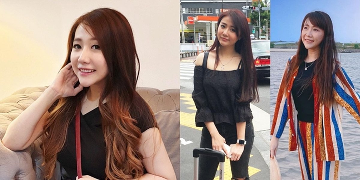 9 Portraits of Ryn, Former Cherry Belle Member, who still looks cute despite having 2 children, often teased as the fifth member of Aespa by netizens