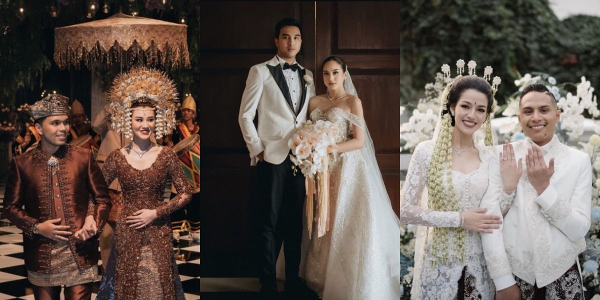 9 Celebrity Weddings in July 2024, Some Choose Classic Javanese Concept