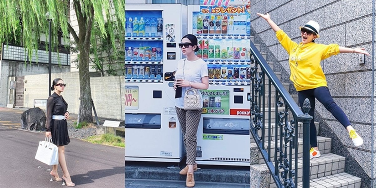 9 Photos of Syahrini's Vacation in Japan, Never Forget to 'Maju Mundur Cantik'