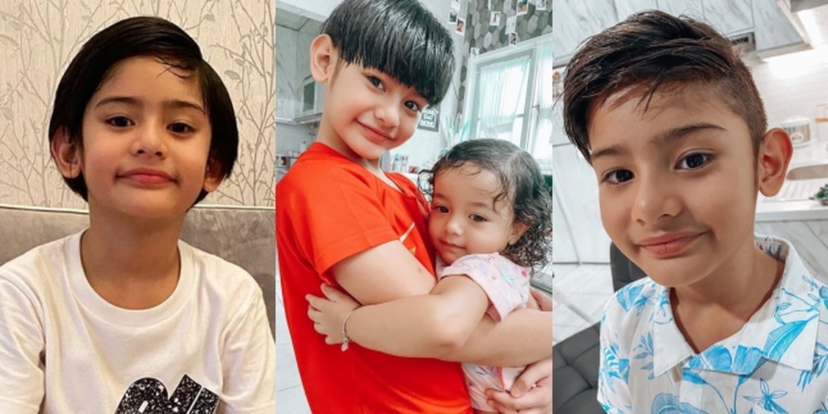 9 Latest Portraits of King Faaz Putra Fairuz A Rafiq who is Getting Handsome and Loves His Younger Sister