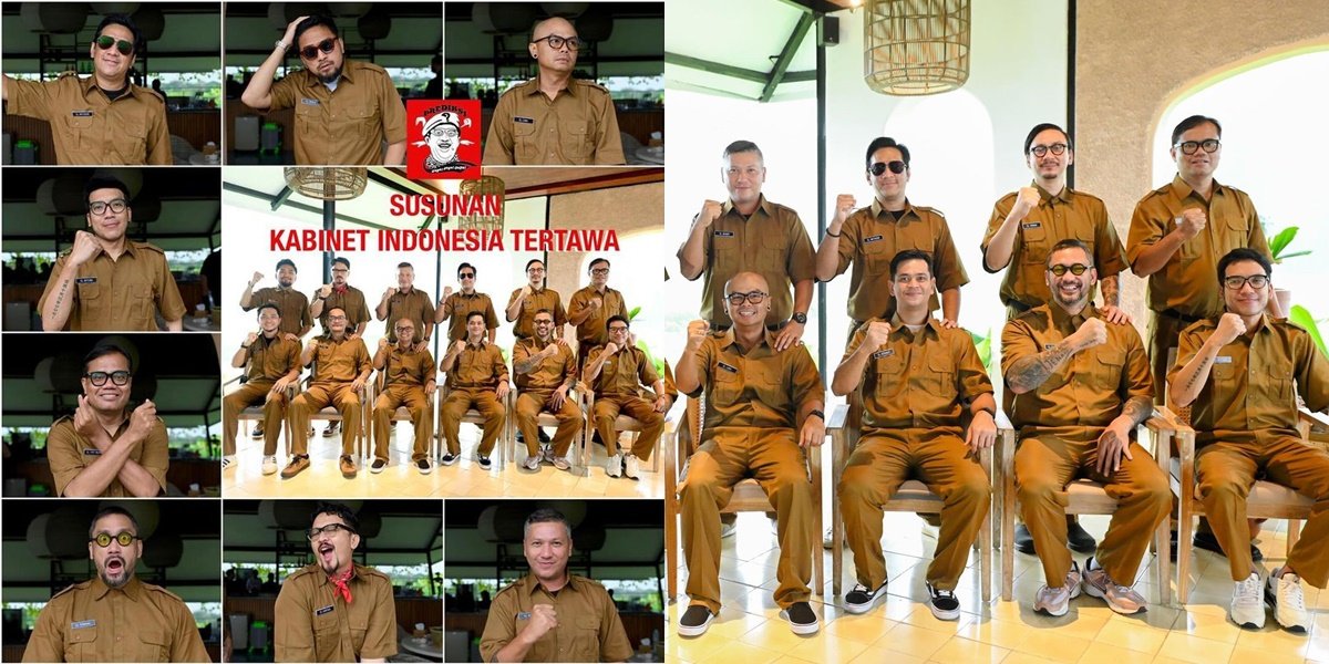 9 Portraits of The Predictions Following the New Cabinet, Making the Indonesian Cabinet Laugh for a Happier Indonesia