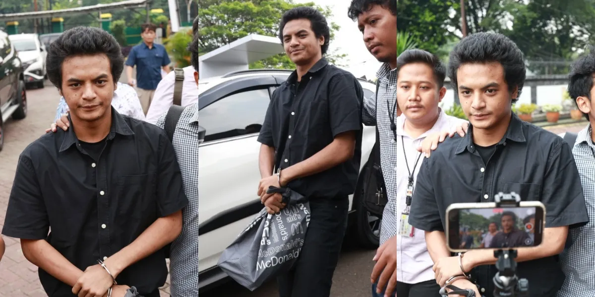 9 Photos of Vadel Badjideh Officially Handed Over to the South Jakarta Prosecutor's Office, Threatened with Layered Charges - Detained at Cipinang Prison