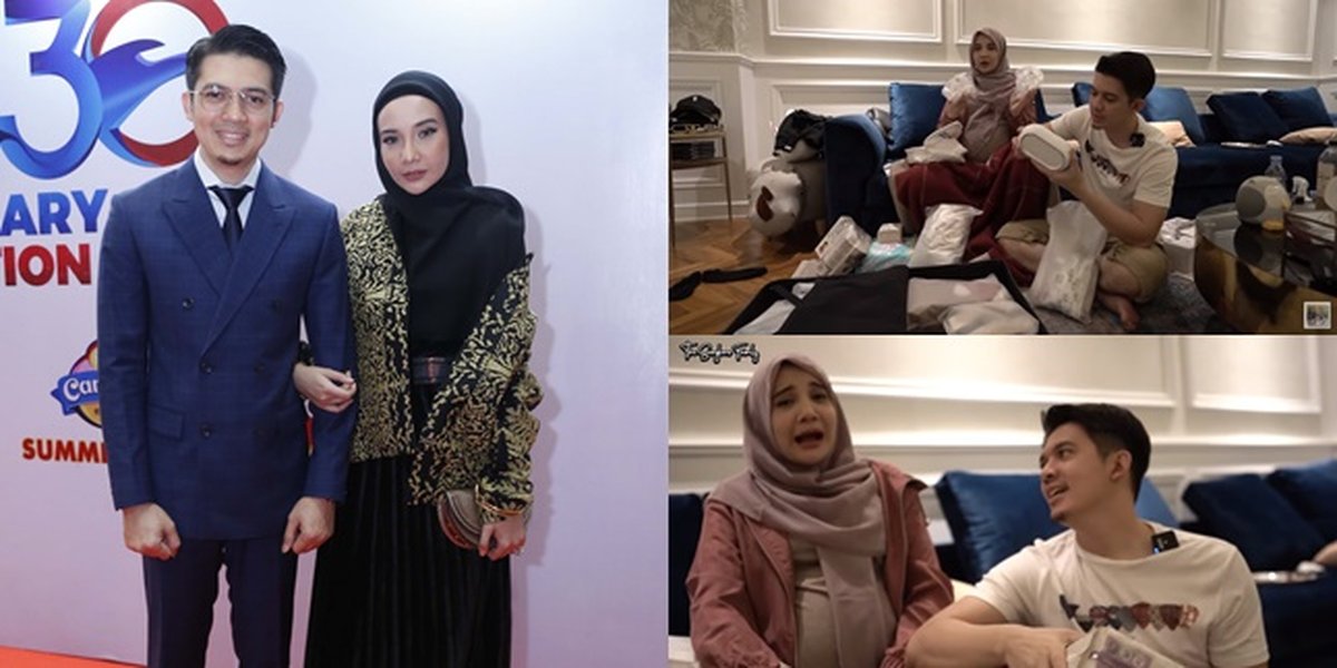 9 Photos of Zaskia Sungkar Packing Baby Supplies Before Giving Birth, Emotional Because Irwansyah Doesn't Know the Function of the Items