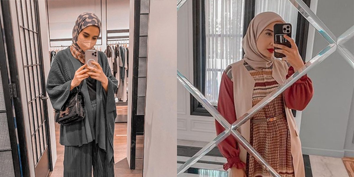 9 Pictures of Zaskia Sungkar who is now Slimmer and Cooler after Giving Birth, Making Many People Jealous