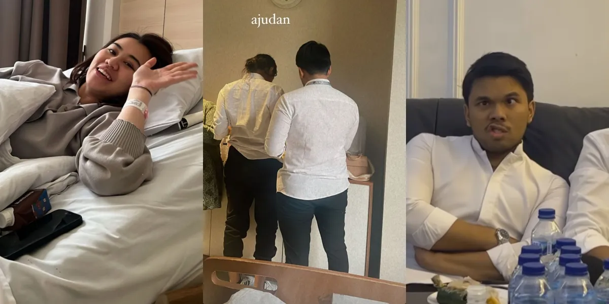 Aaliyah Massaid Enters Hospital, 10 Photos of Thariq Halilintar Coming to Visit - Like a Ready Assistant to Take Care