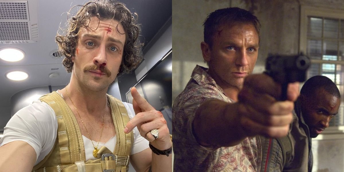 Aaron Taylor-Johnson Rumored to be the New James Bond, Here are Portraits of James Bond from Past to Present.