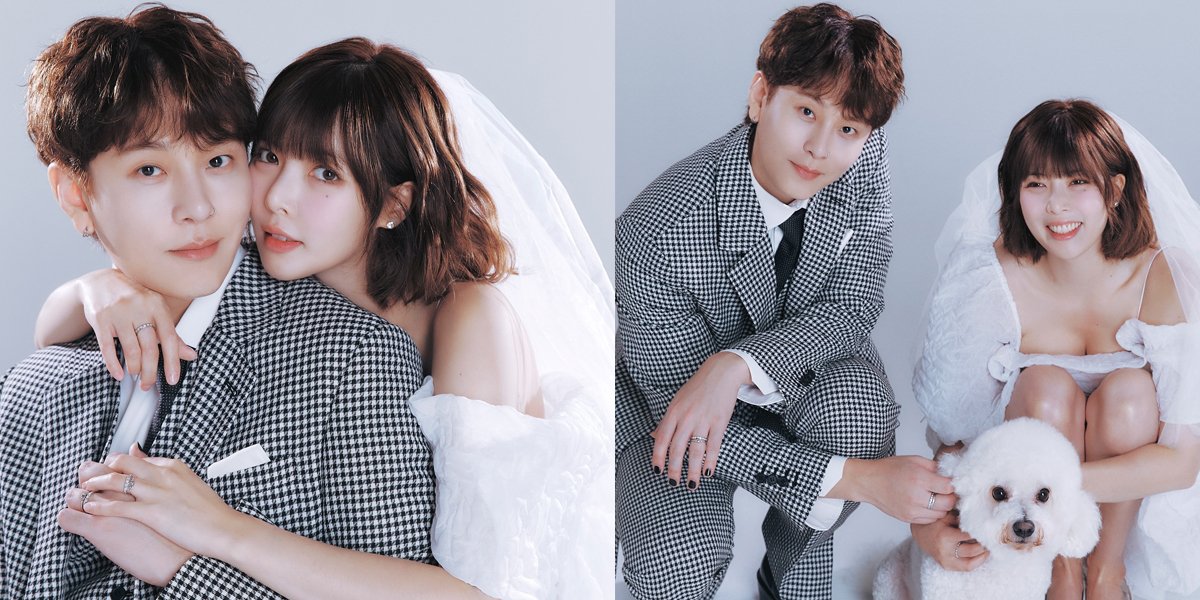 Ignore the Netizen's Curses, HyunA Shares Pre-Wedding Photos Ahead of Her Marriage to Yong Junhyung