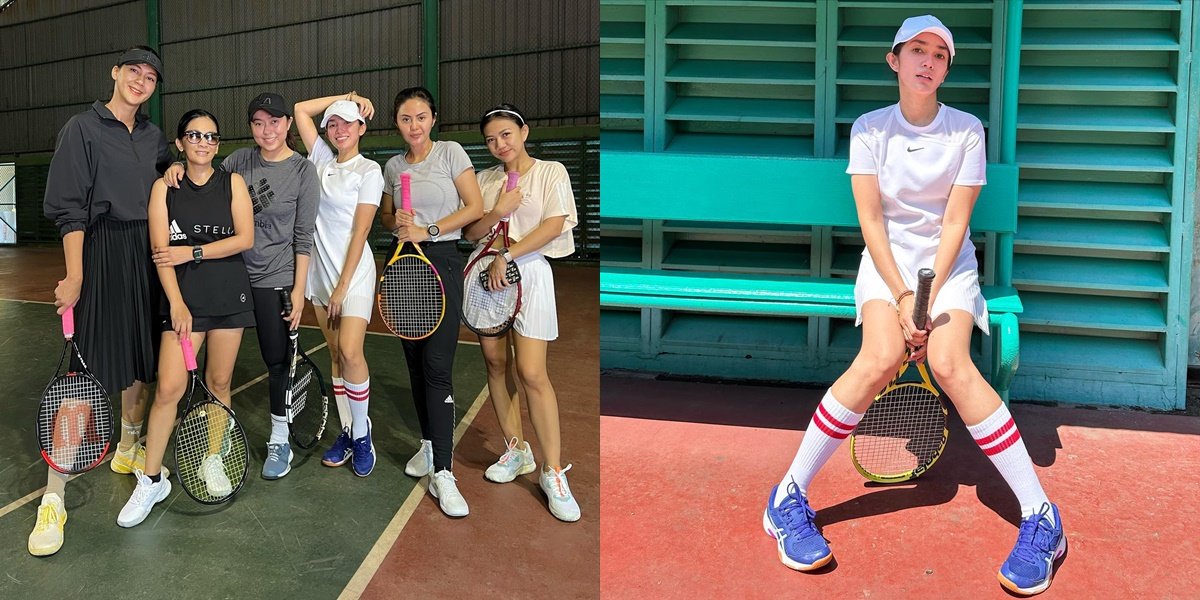 Real Teenagers Lose, 8 Photos of Ussy Sulistiawaty When Playing Tennis Becomes the Highlight - 41 Years Old but Looks Very Young