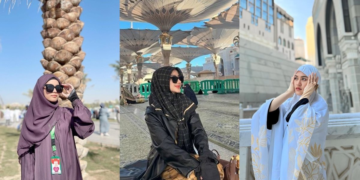 Happy Asmara to Lesti Kejora, 9 Portraits of Dangdut Singers During Umrah to the Holy Land - Some were Forbidden to Return to 'Factory Settings' When They Returned