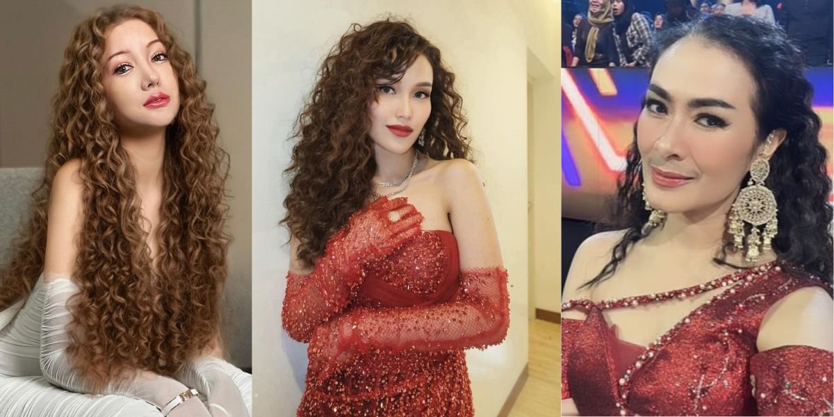 There are Ayu Ting Ting - Lucinta Luna, 8 Portraits of Dangdut Singers with Curly Hair, Who is the Most Suitable?