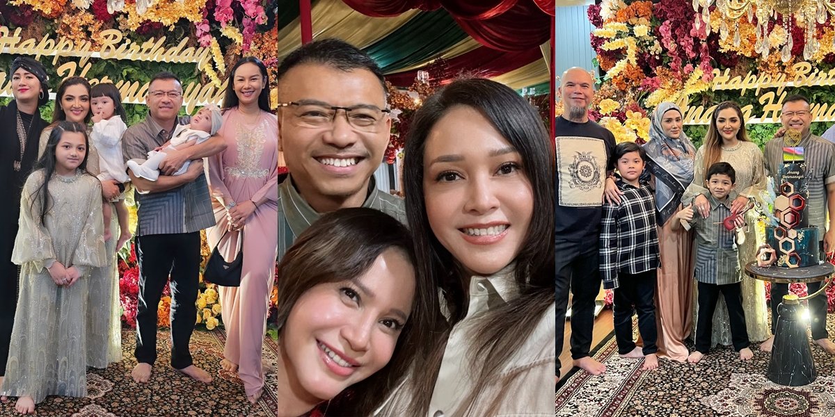 There are Maia Estianty & Ahmad Dhani, 10 Photos of Artists at Anang Hermansyah's Birthday - Festively Filled with Stars