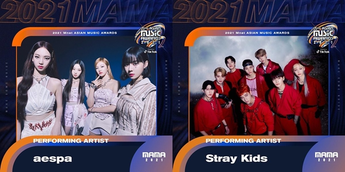 There are Stray Kids and aespa, Let's Take a Look at the Latest Line Up of K-Pop Idols Who Will Perform at MAMA 2021