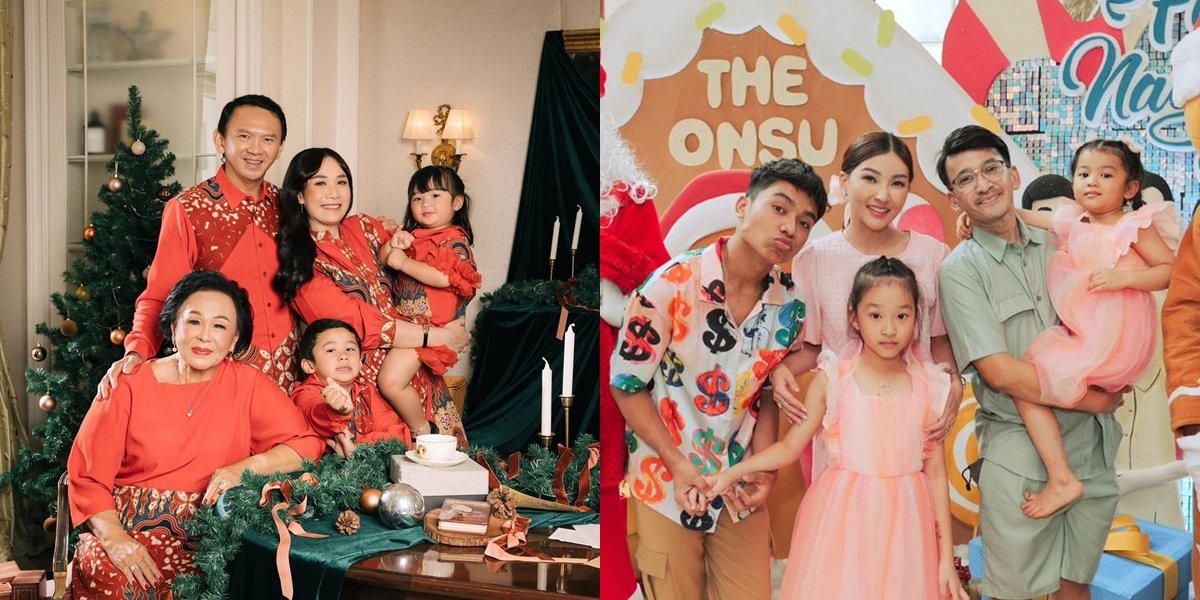 Some Have Divorced But Still Celebrate Together, Here are 15 Photos of Artists in Christmas Moments - From Nella Kharisma to Sandra Dewi