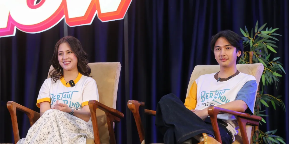 Adhisty Zara and Ari Irham Uncover the Other Side of Jovanka and Magnus's Characters in 'BERTAUT RINDU: ALL DREAMS DESERVE TO BE CELEBRATED'
