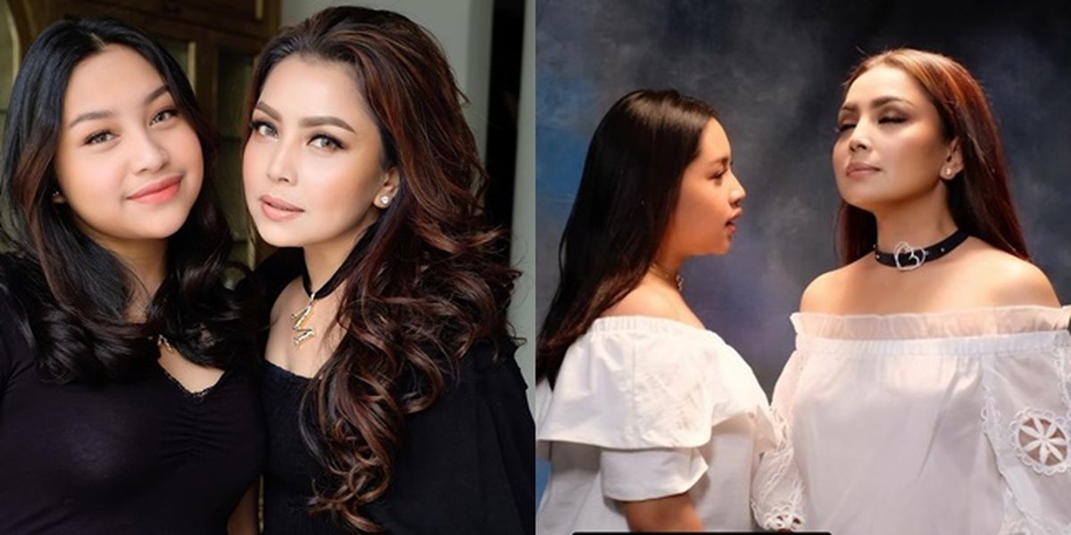 Beautiful Mother - Daughter Competition, Here are 8 Photos of Mayangsari and Khirani Trihatmodjo in the Latest Photoshoot