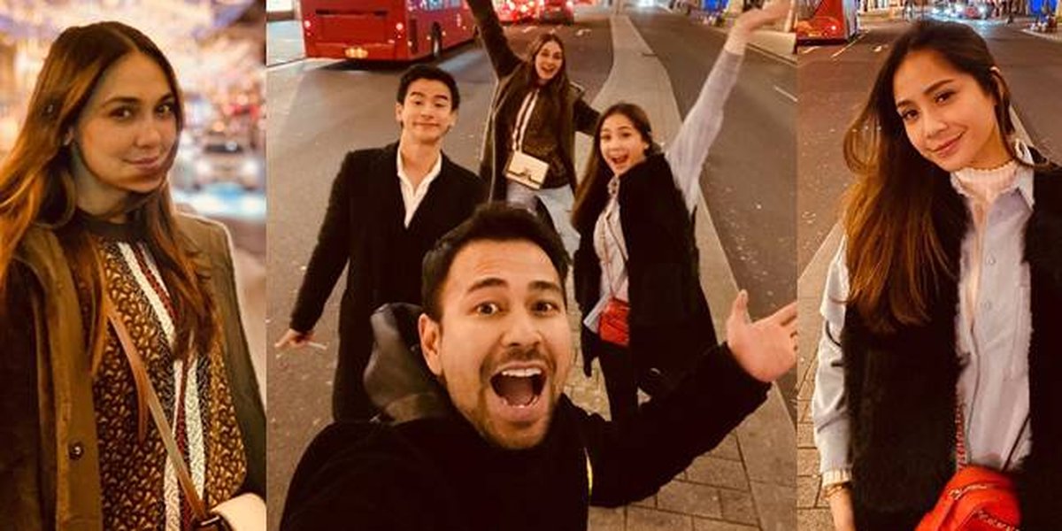 Nagita Slavina and Luna Maya's Beautiful Encounter in London, Spending Time Together with Ryochin