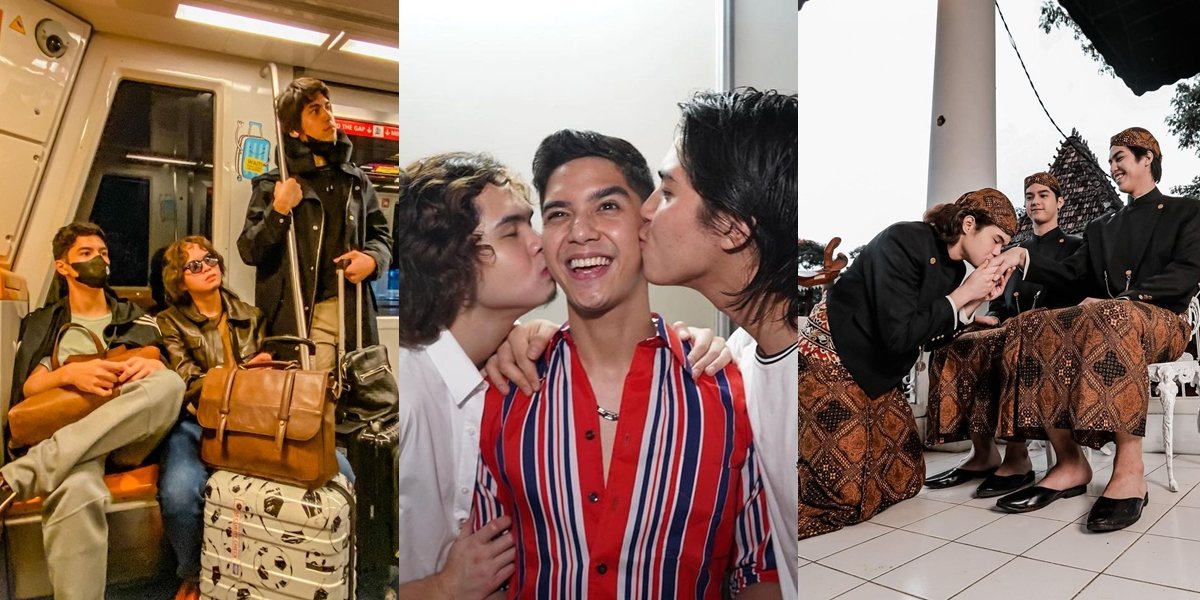 Ahmad Dhani Calls Al El Dul Reluctant to Talk About His Love Life, Check Out the Portrait of the 'Handsome Trio' with Sibling Goals