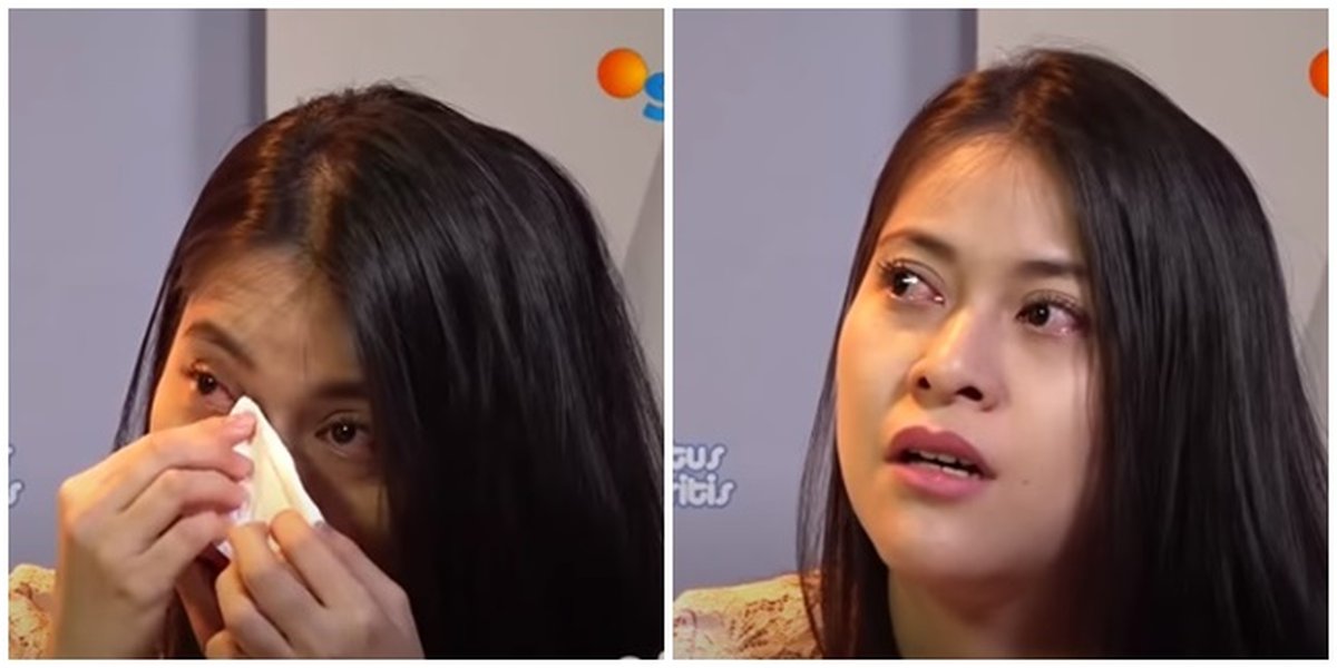 Tears Streaming, 5 Photos of Lidya Pratiwi Crying When Talking about Almost Committing Suicide in Prison