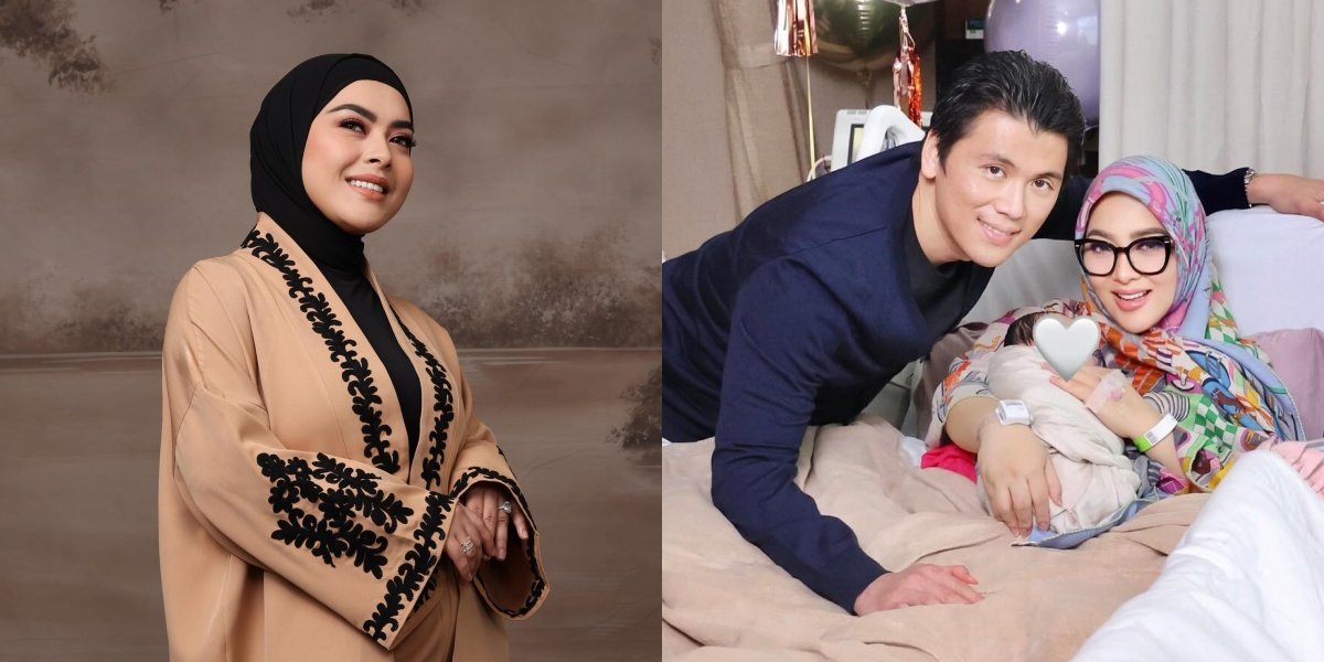 Aisyahrani Shares the Development of Baby R, Syahrini and Reino Barrack's Child Who is Now Four Months Old