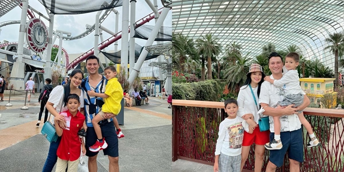 Finally Abroad, Here are 7 Photos of Titi Kamal and Family Vacationing in Singapore - Sleeping in an Underwater Room to Playing at Universal Studios