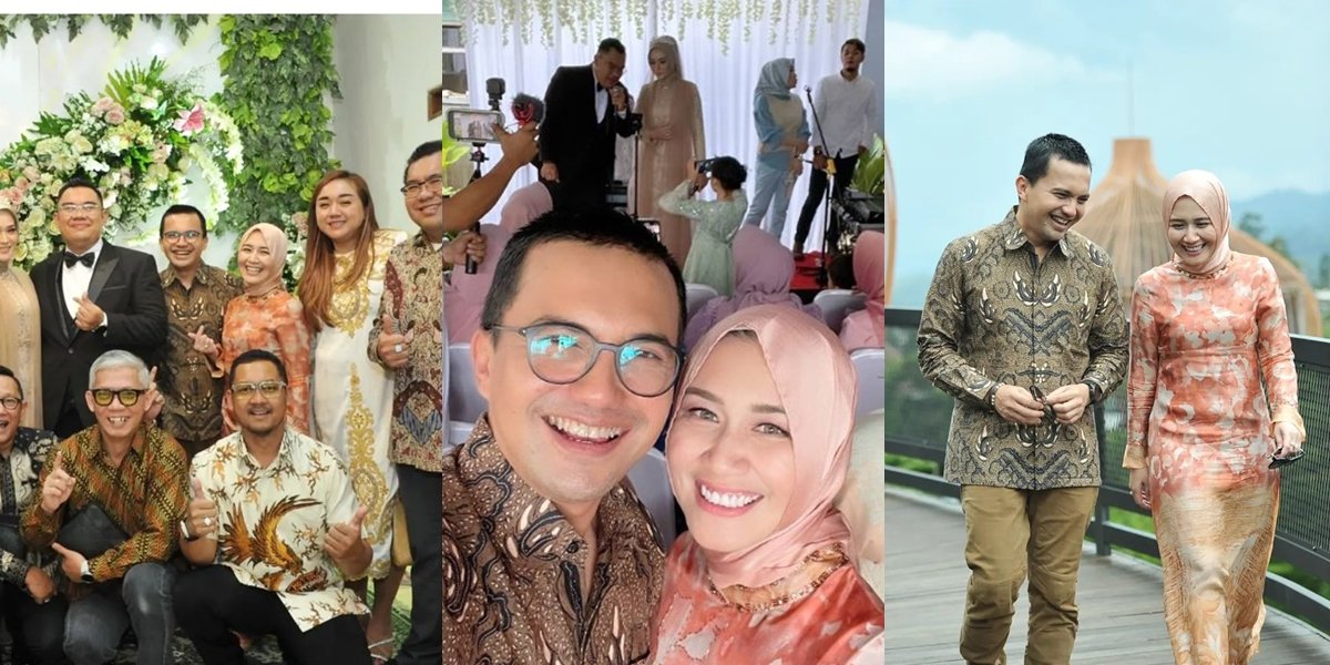 Finally Having a Partner, Portrait of Sahrul Gunawan Attending a Wedding with a Beautiful Woman - Future Wife? 