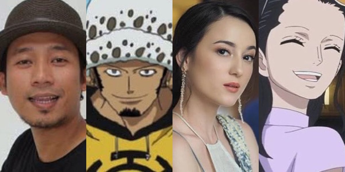 Live Action in Real Life, Here are 18 Portraits of Indonesian Artists Who Resemble ONE PIECE Cartoons - Ivan Gunawan Becomes the Spotlight and Lucinta Luna Many are Deceived