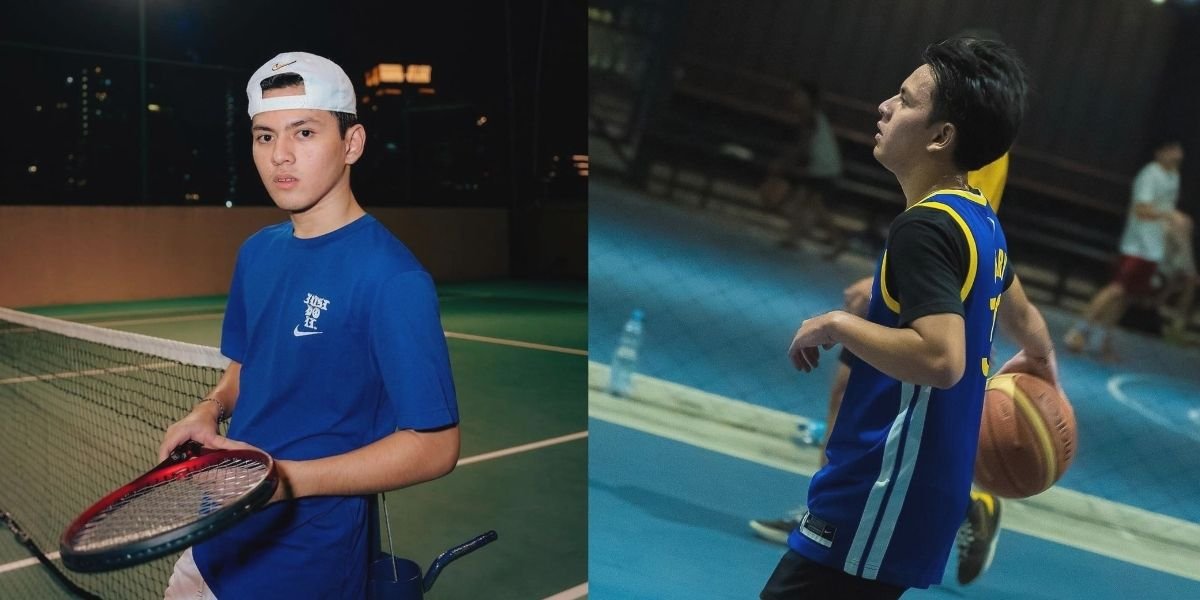 Active in Sports, Capturing Exciting Moments of Rey Bong While Playing Tennis and Basketball